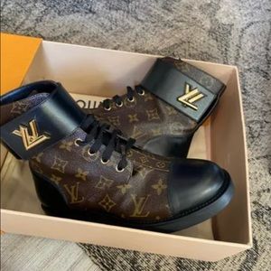 louis combat boots